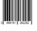 Barcode Image for UPC code 0666151062252