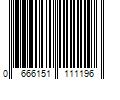 Barcode Image for UPC code 0666151111196