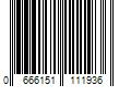 Barcode Image for UPC code 0666151111936