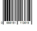 Barcode Image for UPC code 0666151113619