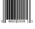 Barcode Image for UPC code 066633000053