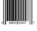 Barcode Image for UPC code 066633000077