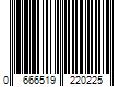 Barcode Image for UPC code 0666519220225