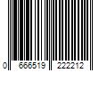 Barcode Image for UPC code 0666519222212