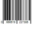 Barcode Image for UPC code 0666519227385