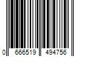 Barcode Image for UPC code 0666519494756