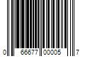 Barcode Image for UPC code 066677000057