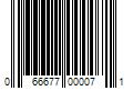 Barcode Image for UPC code 066677000071