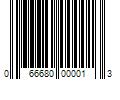 Barcode Image for UPC code 066680000013