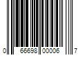 Barcode Image for UPC code 066698000067