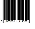 Barcode Image for UPC code 0667031414352