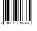 Barcode Image for UPC code 0667111603379