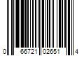 Barcode Image for UPC code 066721026514