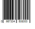 Barcode Image for UPC code 0667334508000