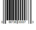 Barcode Image for UPC code 066736000073