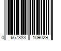 Barcode Image for UPC code 0667383109029