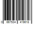 Barcode Image for UPC code 0667534419618