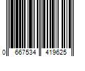 Barcode Image for UPC code 0667534419625