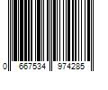 Barcode Image for UPC code 0667534974285