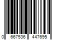 Barcode Image for UPC code 0667536447695. Product Name: 