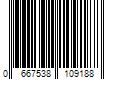 Barcode Image for UPC code 0667538109188