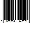 Barcode Image for UPC code 0667554447271