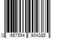 Barcode Image for UPC code 0667554904385