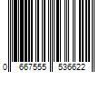 Barcode Image for UPC code 0667555536622