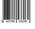 Barcode Image for UPC code 0667555538060