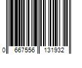 Barcode Image for UPC code 0667556131932. Product Name: 