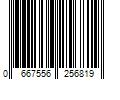 Barcode Image for UPC code 0667556256819