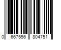 Barcode Image for UPC code 0667556804751