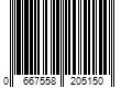 Barcode Image for UPC code 0667558205150