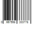 Barcode Image for UPC code 0667558333778