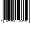 Barcode Image for UPC code 0667559103356