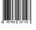 Barcode Image for UPC code 0667559261193