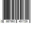 Barcode Image for UPC code 0667560451729