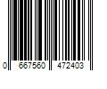 Barcode Image for UPC code 0667560472403