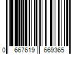 Barcode Image for UPC code 0667619669365