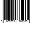 Barcode Image for UPC code 0667659362035