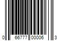 Barcode Image for UPC code 066777000063. Product Name: 