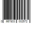 Barcode Image for UPC code 0667803002572