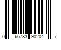 Barcode Image for UPC code 066783902047