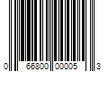 Barcode Image for UPC code 066800000053