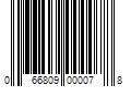 Barcode Image for UPC code 066809000078