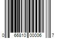 Barcode Image for UPC code 066810000067