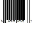 Barcode Image for UPC code 066829000072