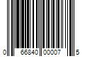 Barcode Image for UPC code 066840000075