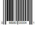 Barcode Image for UPC code 066850000041