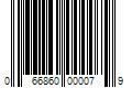 Barcode Image for UPC code 066860000079